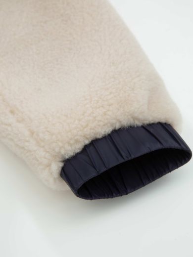 Bilde av WoolLand Stryn Fleece jacket Boy Beige